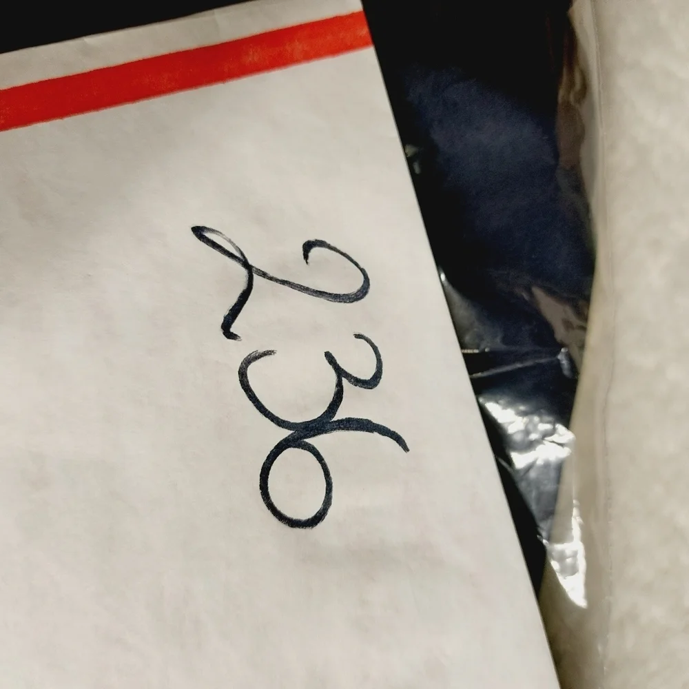 New J.Crew Blue Long Sleeve Double Breasted Metallic Cotton Jacket P236 - Picture 6 of 6